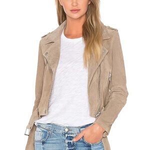 NWOT BLANKNYC Suede Moto Jacket Size Small